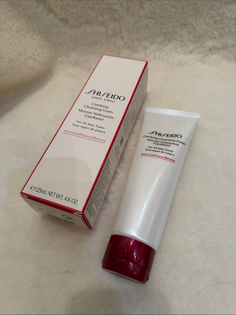 Shiseido Clarifying Cleansing Foam 125ml 4.6oz brand new *